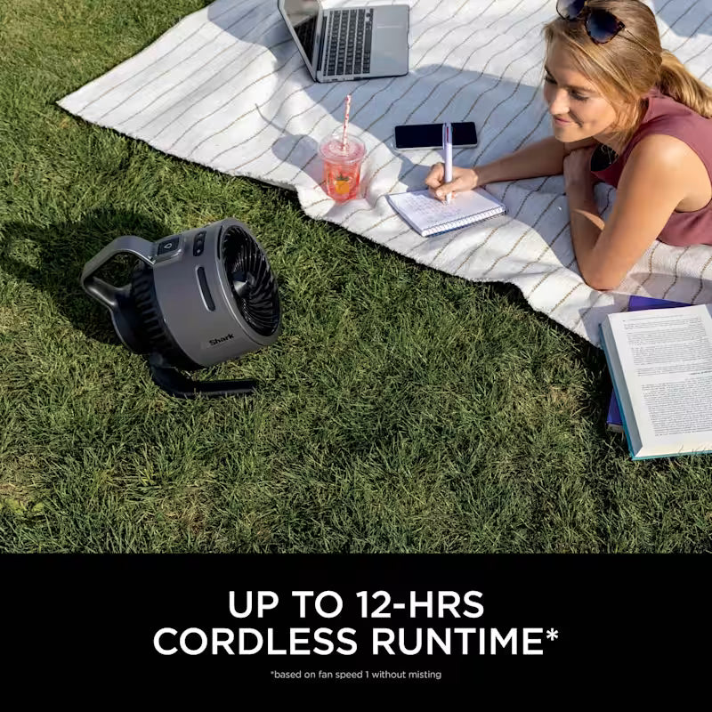 FlexBreeze HydroGo Misting Fan