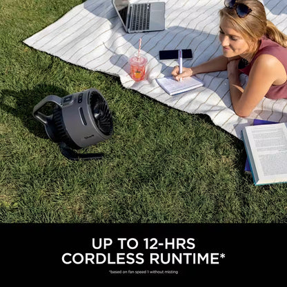FlexBreeze HydroGo Misting Fan